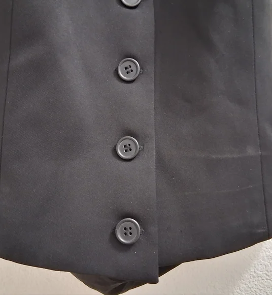 NWT Open Edit Black Halter Vest   Size M - Picture 10 of 14